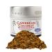 Caribbean Coconut Seasoning & Rub - Authentic Artisanal Gourmet Spice Mix - Non GMO- 2 oz - Small Batch - Magnetic Tin - Gustus Vitae