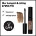 REVLON ColorStay Brow Fiber Filler Eyebrow Gel 303 Medium Brown - Waterproof & Longwearing - 0.23 fl. oz - Buy Online on GoSupps.com