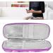 Insulin Cooler Bag for Travel - Waterproof Diabetes Supplies Carry Bag - Purple Diabetic Medication Organizer with Insulated Cooling Technology - Buy Online on GoSupps.com
