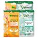 Garnier SkinActive Hydra Bomb Masque pour les yeux contre les cernes avec jus d'orange et acide hyaluronique 4 patchs + Masque pour les yeux Cryo Jelly effet anti- ge avec glyc rine et menthol 4 2 Bomb Hydra Orange + 2 x Cryo Jelly Anti--Fatica 2 unit (Lo