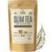SLIM TEA Night Time Tea Caffeine Free - Detox Tea - Bloating Relief - Gut Health & Calm Tea - Rooibos Fennel Star Anise Cardamom Dandelion Root Passion Fruit - Herbal Tea Infusion 100g SLIM TEA - Detox Cleanse Weight Loss
