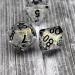 PJOY Clear Rainbow DND Dice Set - 7PCS Iridescent Resin Polyhedral RPG Game Dungeons and Dragons Gifts - Buy Online on GoSupps.com