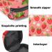 Strawberry Flower Pattern Sanitary Napkin Storage Bag - Menstrual Pouch for Women and Teen Girls - Portable Period Kit Organizer - Buy Online on GoSupps.com