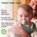 MAM Original Pure Pacifier | Natural Rubber | Sustainable Materials | Sterilizer Case | Unisex 6-16 Months | 2-Pack Green Tea/White - Buy Online on GoSupps.com