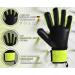 Buy Keeperking SP 2.0 Goalkeeper Gloves for Kids & Adults | Removable Finger Protection Strong Grip Soccer Gloves Available in Yellow-Black Sizes 3-10 - Buy Online on GoSupps.com