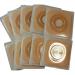 Buy ConvaTec SUR-FIT Natura Two-Piece Stomahesive Skin Barrier - Pre-Cut Flexible Tan - 1-3/4 Flange Pack of 10 - International Shipping Available - Buy Online on GoSupps.com