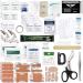 Everlit 180 Piece Tactical First Aid Kit - IFAK Molle EMT Pouch for Outdoor Emergency - Camping, Hunting, Hiking, Home, Car - Coyote Brown - Buy Online on GoSupps.com