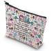 G2TUP CNA Certified Nurse Assistant Stethoscope Makeup Pouch CNA Medical Supplies National Nursing Assistant Week Appreciation (Remember CNA New)