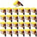 WELLVEUS 25 Pack BR-2/3AGCT4A 6V Battery for Fanuc A98L-0031-0025 4400mAh (Black Connector)