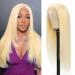 Blonde Lace Front Wigs Human Hair 13x4 HD Straight 613 Lace Front Wig Human Hair 150% Density Blonde Human Hair Lace Front Wigs Glueless Wigs Human Hair Pre plucked 613 HD Lace Frontal Wig for Women (22 Inch  613 lace fr...