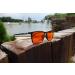 Buy Classic Orange Blue Light Filter Glasses - Night Style Computer Glasses for Eye Protection - Buy Online on GoSupps.com