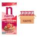 Nairn s Roughly Milled Oat Crackers | Made with Whole Grain Oats | High Fibre | Plant-Based | Vegan & Non-GMO | No Added Sugar | No Artificial Colours Flavours or Preservatives | 250g (4-Pack)