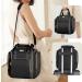 Prokva Travel Makeup Bag with 5 Removable Cases - Large Cosmetic Organizer with Strap and Storage Pockets - Black (Patented Design) - Buy Online on GoSupps.com