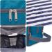 WANDF Toiletry Bag Water-Resistant Nylon Travel Wash Bag Lightweight Dopp Kit for Men and Women (A-Sky Blue) - Buy Online on GoSupps.com