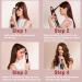 3 in 1 Thermal Curling Iron Brush Set - Instant Heat Interchangeable Ceramic Wands Digital Display for Perfect Curls - Buy Online on GoSupps.com