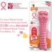 Nylabone Power Chew Breast Cancer Awareness Pink Dog Toy - Chicken Souper Chew - Buy Online on GoSupps.com