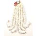 Handmade White Plastic Gajra Veni Garland for Hair - Set of 12 | 13 Inch Long | Freebie Included - Buy Online on GoSupps.com