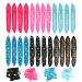 24Pcs Hair Curlers No Heat Alldo Hair Curlers Rollers Sponge Rollers Wave Formers Hair Rollers for Long Short Sleep in Rollers Curlers DIY Hair Tools Pillow Soft Curls (6 Color*4 Pcs)