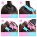 6pcs Volumizing Hair Root Clips with Roller Tools - Pink & Blue | Magicalmai Instant Hair Volume Clip for Women Girls - Thin Curly Hair Styling - Buy Online on GoSupps.com