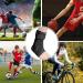 Buy Lightweight Adjustable Ankle Brace for Women & Children | Stabilizing Support for Ultimate Comfort | Elastic Ankle Stabilizer in Black - Buy Online on GoSupps.com