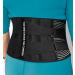 SNUGL Lower Back Support Belt | Lumbar Brace for Women and Men | Sciatica Pain Relief and Bulging Disc Products - Help Achieve Straight Posture (Black XXL) XXL Black