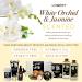 Orchid & Jasmine Home Spa Gift Set for Men and Women - 9 Piece Bath and Body Care Package - Includes Scrubs, Lotions, Oils, and More - Perfect Fathers Day Gift - Buy Online on GoSupps.com