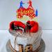 Arthsdite 1Pc Boxing Happy Birthday Cake Topper Boxing Gloves Cake Decorations Sports Birthday Theme Party Cake Decoration Supplies Boxing Cake Topper - Buy Online on GoSupps.com