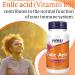Now Foods Folic Acid 800mcg - 250 Vegan Tablets | Lab-Tested High Dose Vitamin B12 | Gluten & SOYA Free | Vegetarian - Buy Online on GoSupps.com