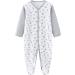 MAMIMAKA Cotton Footed Pajamas for Boys and Girls | 3-6 Months | Long Sleeve | Color4 - Buy Online on GoSupps.com