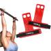 Bear Grips 2, 3 and No Hole Carbon Hand Grips for Cross Training | Padded Wrist Straps | Ultra Thin Pull Up Grips for Men & Women| WODs| Gymnastics Grips| Gym Hand Grips | Weightlifting Gloves. Medium 2 Hole
