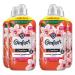 Comfort Creation Concentrated Fabric Conditioner with 100 Days of Long-Lasting Fragrance and Softness Intense Liquid Fabric Softener 55 Washes 1.65L (Cherry Blossom & Sweet Pea Buy 4)