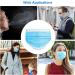Brightt ASTM Level 3 Face Masks - 4 Ply Disposable Made in USA 50 Packs Elastic Ear Loops for Adults - International Shipping Available - Buy Online on GoSupps.com