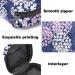 Hydrangea Sanitary Napkin Storage Bag - Pink & White Menstrual Pad Pouch - Buy Online on GoSupps.com