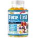 Kids Focus and Attention Supplements Omega 3 Focus Gummies for Kids & Teens | Brain Focus Supplement & Memory Vitamins | Vegan Non-GMO Fruity Flavor 60 Gummies
