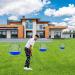 Santa Casa Golf Chipping Practice Net Set - 3 Sizes, Training Equipment with Foam Balls, Hitting Mat, Metal Piles, Carrying Bag - Indoor/Outdoor Target System - Buy Online on GoSupps.com