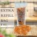 200 g Grinder+1 Kg Refill Bag 100% Pure Pink Himalayan Rock Salt (Coarse) Natural Premium Quality Unrefined Vegan Gluten Free Table Salt Pink 200 g Grinder+1 Kg Refill Bag - Buy Online on GoSupps.com