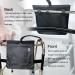 Adjustable Urinary Drainage Bag Holder with Internal Fixation Buckle - Black | International Shipping Available - Buy Online on GoSupps.com