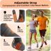 DR. BRACE ELITE Ankle Brace with Strap - X-Large Grey-Orange | Best Support & Comfort for Sports & Recovery - Buy Online on GoSupps.com