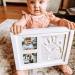 Co Little Baby Handprint & Footprint Kit with Date & Name Stamp - Clay Picture Frame for Newborn - Unique New Mom Gift - Gender-Neutral Keepsake for Baby - White Feet Imprint Mold - Buy Online on GoSupps.com