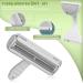 Just | Fyn 2in1 Animal Hair Remover & Lint Roller - Self-Cleaning Reusable Dog & Cat Hair Removal for Sofa Bed Car Clothing - Perfect Pet Accessories (Gray) - Buy Online on GoSupps.com
