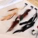 Wedding Feather Hair Clip | Handmade Feathers Headpiece for Women - Buy Online on GoSupps.com