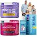 DOODLE HOG Family Magnesium Cream Bundle - Lavender & Unscented Roll Lotion with Calendula Aloe Vera Shea Butter- Topical Magnesium Cream for Sleep - USA Made