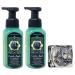 Bath & Body Works Candy Apple Cauldron 2 Pack Gentle Foaming Hand Soap Bundle with a Charcoal Scrub Bar Soap - Full Size