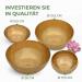 Expert Tibetan Sound Bowl Set for Sound Therapy & Relaxation | 4 Professional Singing Bowls for Yoga & Massage - Buy Online on GoSupps.com