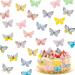 72Pcs Edible Butterflies for Cake Decorating Edible Butterfly Cupcake Toppers Wafer Paper Butterflies for Cakes Colorful Butterfly Cake Topper Small Cake Butterfly Decorations for Birthday Cakes Decor - Buy Online on GoSupps.com
