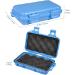 Yosoo Health Gear Waterproof Shockproof Hard Case - Outdoor Survival Storage Container - S Blue - Buy Online on GoSupps.com