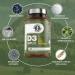 Barefoot Nutrition Vitamin D3 Complete 4000 IU with Vitamin K2, Magnesium, Boron & Zinc Supplement - 60 Capsules - Buy Online on GoSupps.com