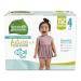 Seventh Generation Baby Diapers, Size 4, 152 Count, One Month Supply, for Sensitive Skin Size 4 (152 Count)
