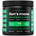 NutraChamps Organic Lions Mane Powder - 2000mg Powerful Nootropic for Memory, Focus, Immune Support - Vegan Lion s Mane Mushroom Powder Supplement with Naturally Occurring Beta-Glucans - 8oz