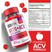 5 Pack G6 Keto ACV Gummies for Weight Loss | Vegan Formula with Apple Cider Vinegar, B12 & Beet Root | 300 Gummies - Buy Online on GoSupps.com